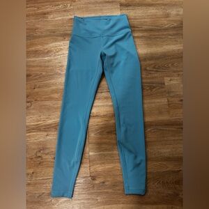 lululemon athletica Tidal Teal Wunder Train Leggings